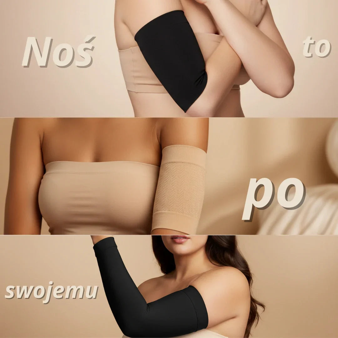 NovaShape Modelujące Rękawy – Koniec z obwisłymi ramionami