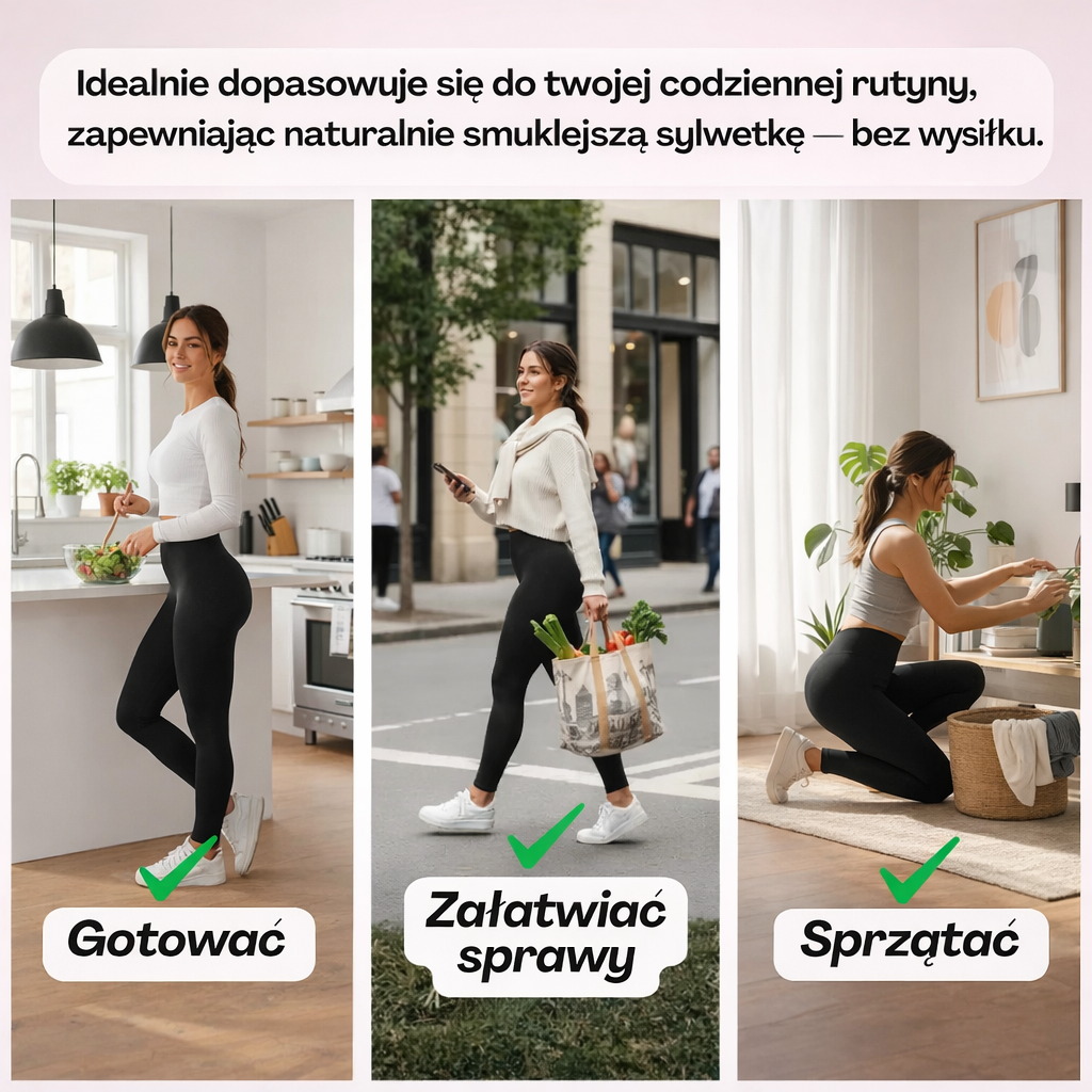 NovaShape - Pierwsze na świecie Legginsy Antycellulitowe