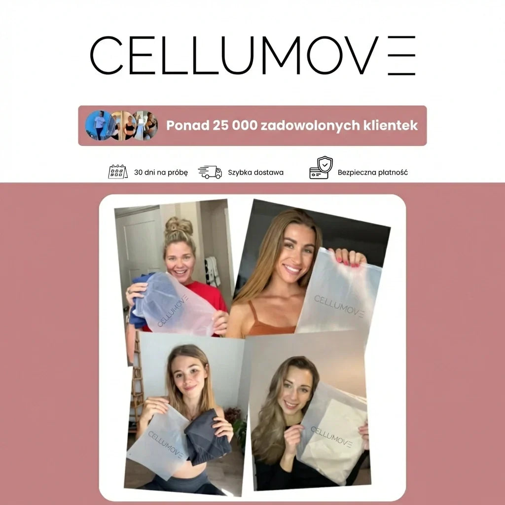 Leginsy Cellumove 3D – zdefiniuj swoją sylwetkę bez wysiłku